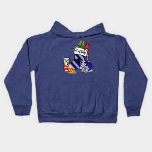 Kentucky Christmas Stocking Kids Hoodie